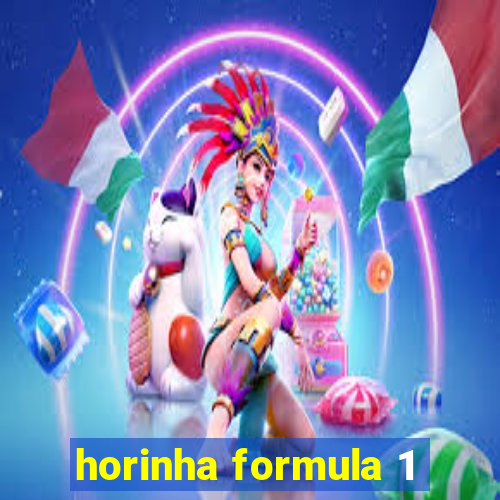 horinha formula 1